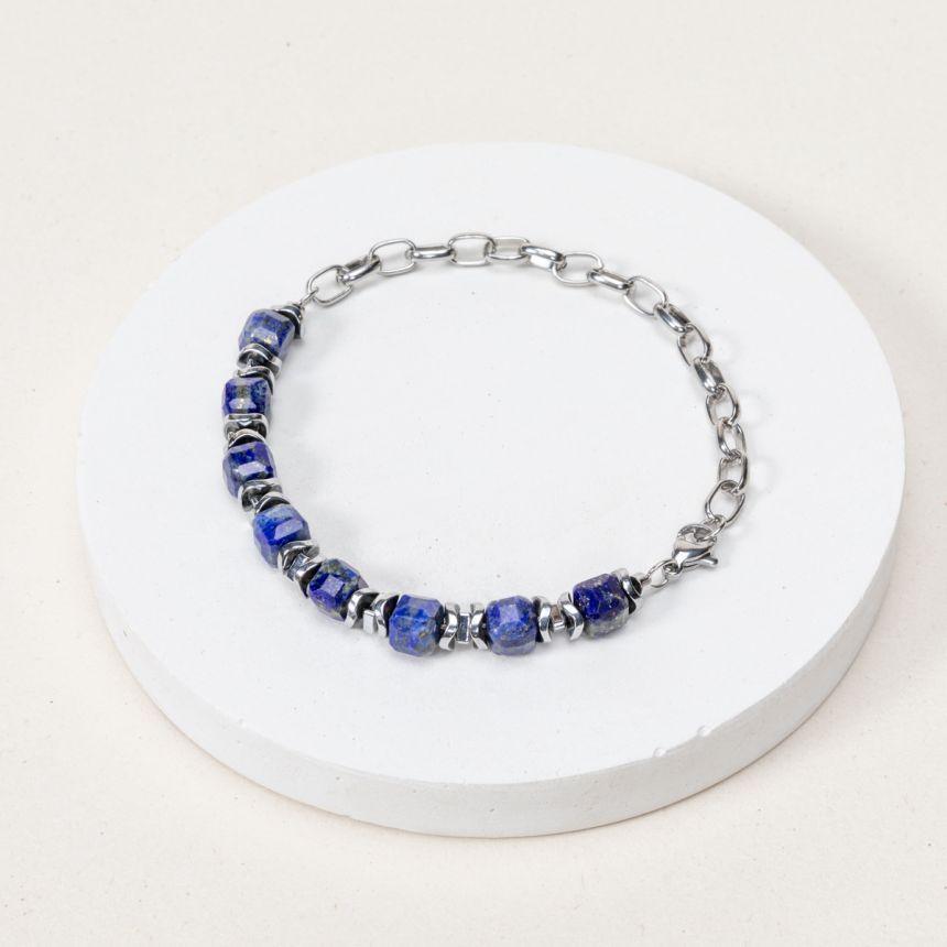 Bracelet Zack - Lapis lazuli