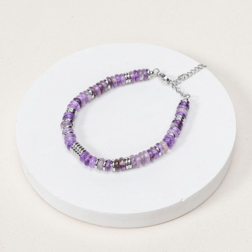 Bracelet Adèle - Améthyste