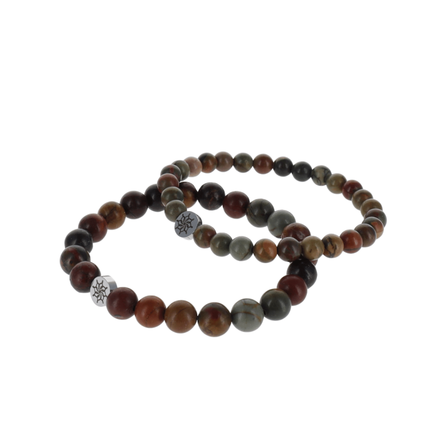 Bracelet Jaspe Picasso