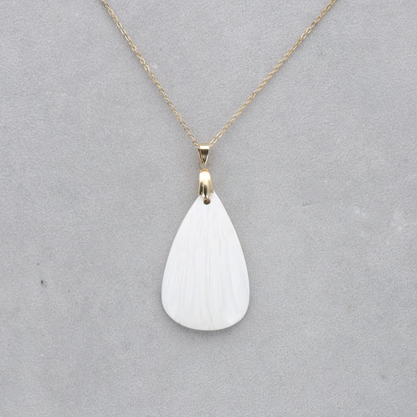 Scolécite Cabochon percé 61